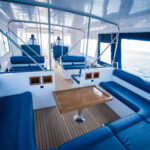 Arriva normal high-speed boat on the water in the Maldives, showing private speedboat transfer prices and options.